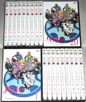 Amazon.co.jp: DVDジョジョの奇妙な冒険 黄金の風 全20巻 Amazon.co.jp: DVDジョジョの奇妙な冒険 黄金の風 全20巻